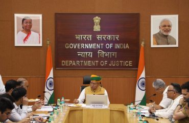 Hon'ble Minister's visit to Department of Justice (23rd May, 2023)