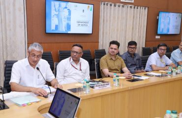 Hon'ble Minister's visit to Department of Justice (23rd May, 2023)