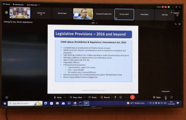 17th National Webinar on World Day Against Child Labour in India (12th June, 2023)