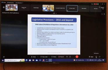 17th National Webinar on World Day Against Child Labour in India (12th June, 2023)