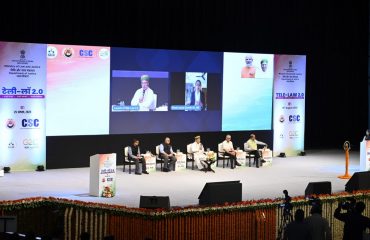 Tele Law 2.0 organized by DOJ at Siri Fort Auditorium, New Delhi (25th August, 2023)