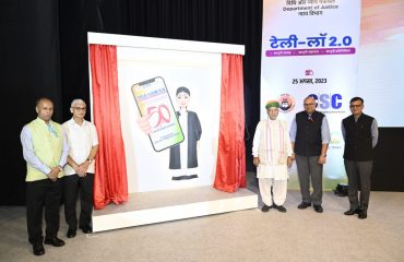 Tele Law 2.0 organized by DOJ at Siri Fort Auditorium, New Delhi (25th August, 2023)