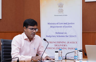 Webinar on Budget Announcements for 2024-25 in respect of Department of Justice (24th July, 2024)