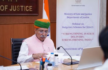 Webinar on Budget Announcements for 2024-25 in respect of Department of Justice (24th July, 2024)