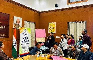 Rashtriya Karmayogi Jan Seva Training Program in Conference Hall, Department of Justice (27th and 28th February 2025)