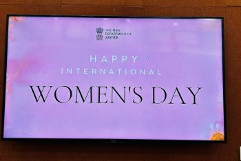 Women's Day Celebration in Conference Hall, Department of Justice (7th March 2025)