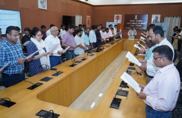DOJ Reaffirming its Commitment to Cleanliness with a Strong Oath in Conference Hall, Department of Justice(1st April, 2025)