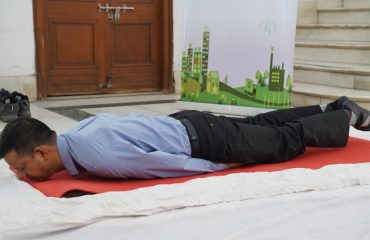 Yoga Session at Department of Justice (2nd April, 2025)