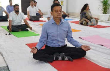 Yoga Session at Department of Justice (2nd April, 2025)