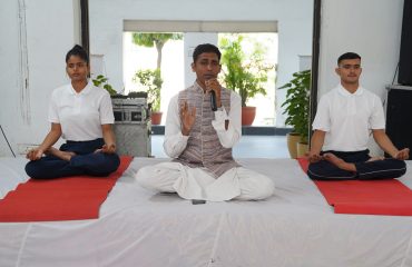 Yoga Session at Department of Justice (2nd April, 2025)
