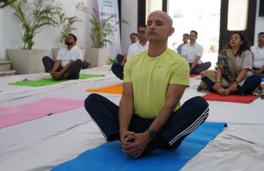 Yoga Session at Department of Justice (2nd April, 2025)