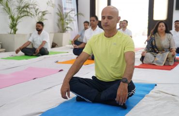 Yoga Session at Department of Justice (2nd April, 2025)