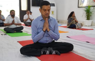 Yoga Session at Department of Justice (2nd April, 2025)