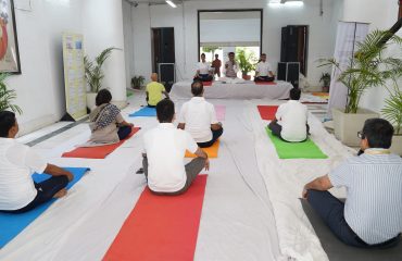 Yoga Session at Department of Justice (2nd April, 2025)