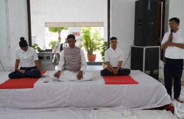 Yoga Session at Department of Justice (2nd April, 2025)