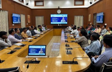 NIC officials conducted a training session for DOJ users on the newly implemented GovIntranet and CollabFiles applications (7th May, 2025)