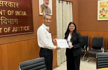 DOJ Presents Completion Certificates to the First Batch of LLB Interns (1st July, 2025)