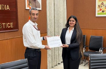 DOJ Presents Completion Certificates to the First Batch of LLB Interns (1st July, 2025)