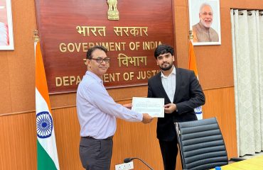 DOJ Presents Completion Certificates to the Third Batch of LLB Interns (3rd September, 2025)