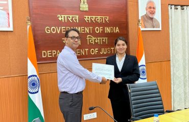 DOJ Presents Completion Certificates to the Third Batch of LLB Interns (3rd September, 2025)