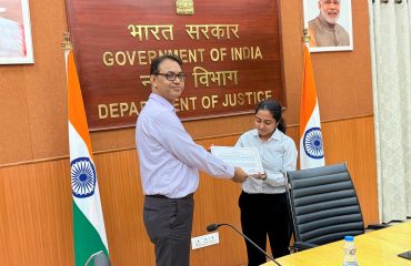 DOJ Presents Completion Certificates to the Third Batch of LLB Interns (3rd September, 2025)