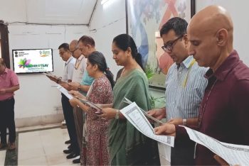 DOJ Reaffirming its Commitment to Cleanliness with a Strong Oath in Conference Hall, Department of Justice(17th Sep, 2025)