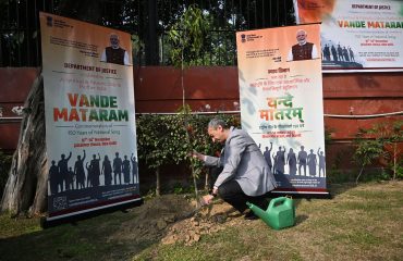 Celebration of 150 Years of Vande Mataram & Birth Anniversary of Bhagwan Birsa Munda by Department of Justice (11th November, 2025)