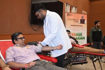 DOJ Blood Donation Camp during 150th Year & Birsa Munda Commemoration (14th November, 2025)