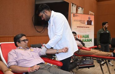 DOJ Blood Donation Camp during 150th Year & Birsa Munda Commemoration (14th November, 2025)