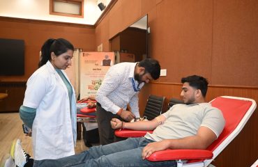 DOJ Blood Donation Camp during 150th Year & Birsa Munda Commemoration (14th November, 2025)