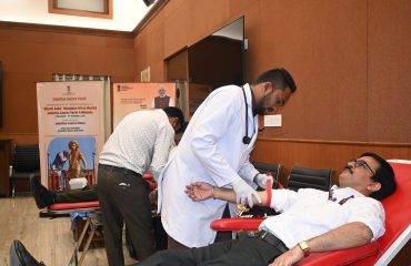 DOJ Blood Donation Camp during 150th Year & Birsa Munda Commemoration (14th November, 2025)