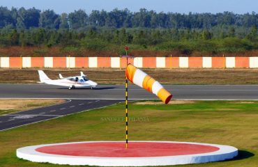 aircraft on runway