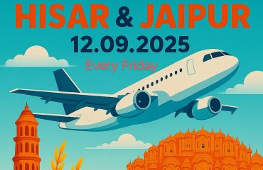 Hisar to Jaipur flight