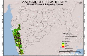 पश्चिम महाराष्ट्रातील उतार धोक्यात - भूस्खलन-प्रवण प्रदेशांचे मॅपिंग आणि त्यांचे ट्रिगर घटक