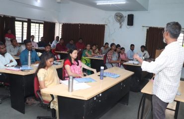 Participants engage in a structured disaster preparedness training session