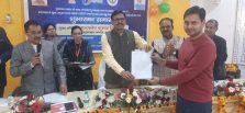 Appreciation Letter to Shri Rahul Tiwari (Web Developer , NIC);?>