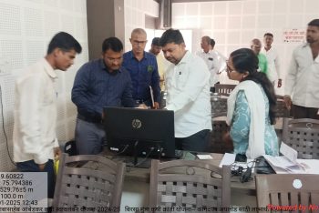 मा.मुख्यमंत्री यांच्या 100 दिवसांच्या कार्यक्रमांतर्गत अति.मु.का.अ. यांच्या समवेत लाभार्थी मेळावा अंबड-4