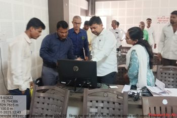 मा.मुख्यमंत्री यांच्या 100 दिवसांच्या कार्यक्रमांतर्गत अति.मु.का.अ. यांच्या समवेत लाभार्थी मेळावा अंबड-4
