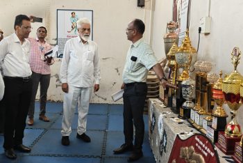 Hon Minister and Hon CEO Visits Kridaprabhodhini