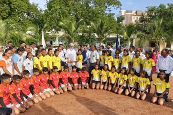 Hon Minister and Hon CEO Visits Kridaprabhodhini