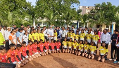 Hon Minister and Hon CEO Visits Kridaprabhodhini