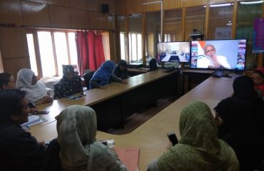 VC Session of Honorable PM