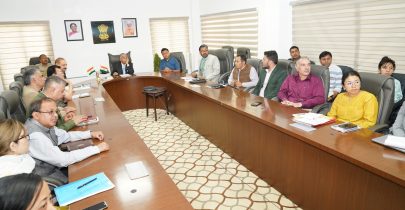 Launch of Online RTI and e-SAM applications in the UT of Ladakh