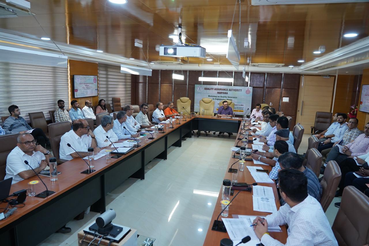 QAA Workshop with Engineers and Department Heads