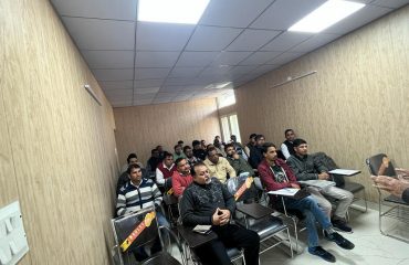 Participants in training module at Karnal