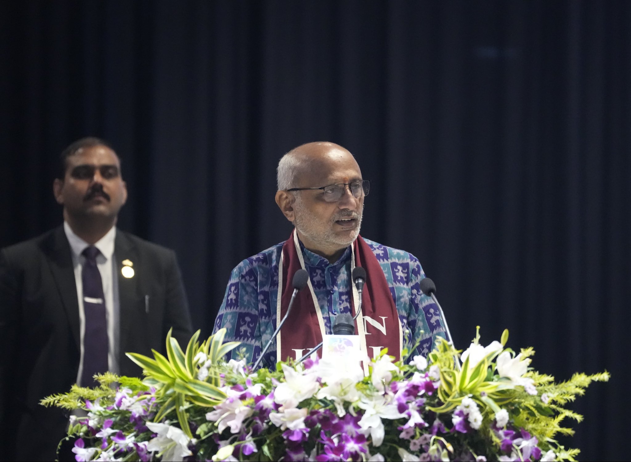 Vice President Shri C. P. Radhakrishnan graced the 15th Graduation Ceremony of the National Institute of Science Education and Research (NISER), Bhubaneswar on 09.07.2026
