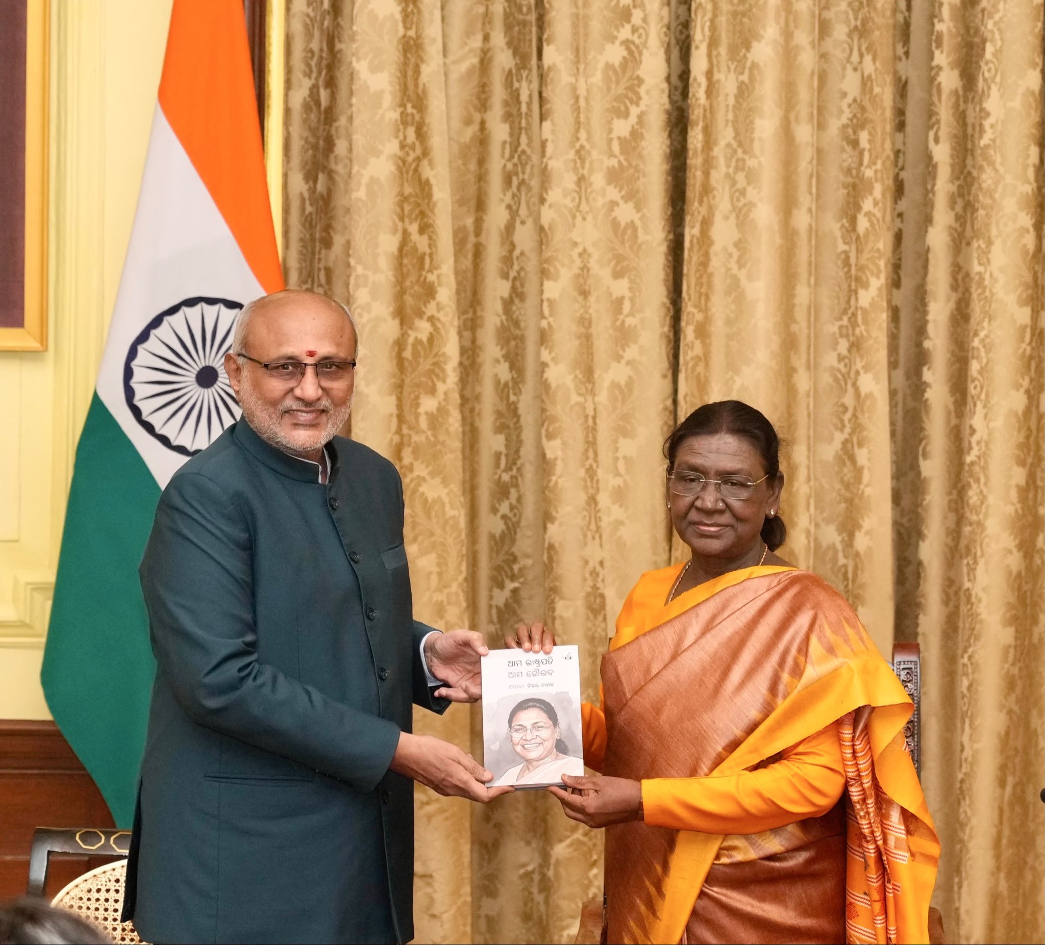 Vice President Shri C. P. Radhakrishnan released five commemorative books marking four years of the Presidency of Hon’ble President Smt. Droupadi Murmu at Rashtrapati Bhavan on 28.07.2026