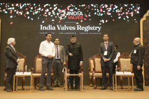 Vice President Shri C. P. Radhakrishnan launched the India Valve Registry during the India Valves 2026 conference in Chennai on 05.09.2026