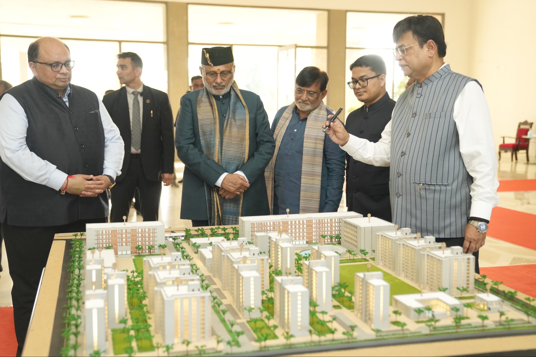 Vice-President Shri C. P. Radhakrishnan visited the NAMO Medical Education and Research Institute, Silvassa on 11.09.2026
