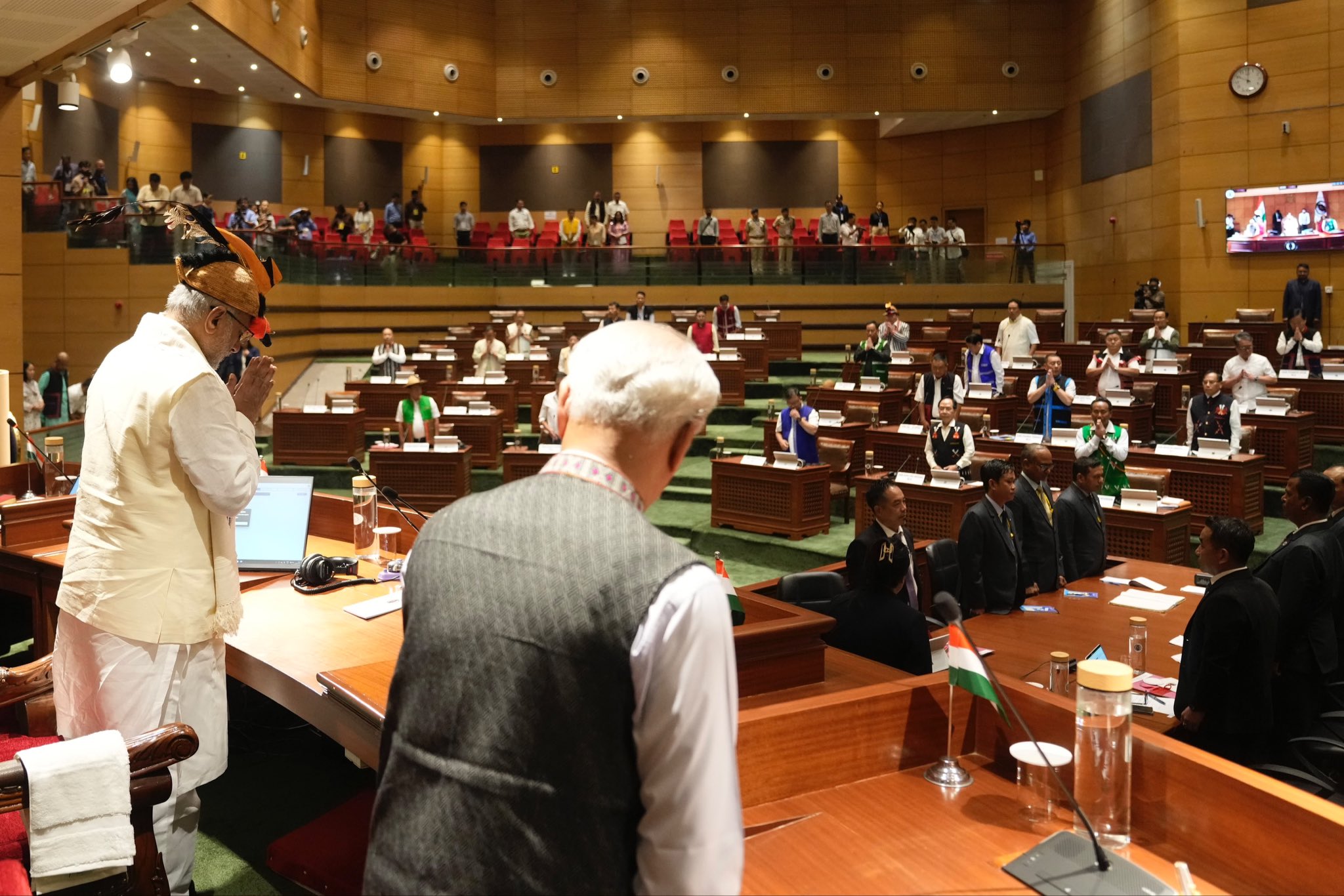 Vice President Shri C. P. Radhakrishnan addressed the Special Session of the Arunachal Pradesh Legislative Assembly in Itanagar on 09.09.2026